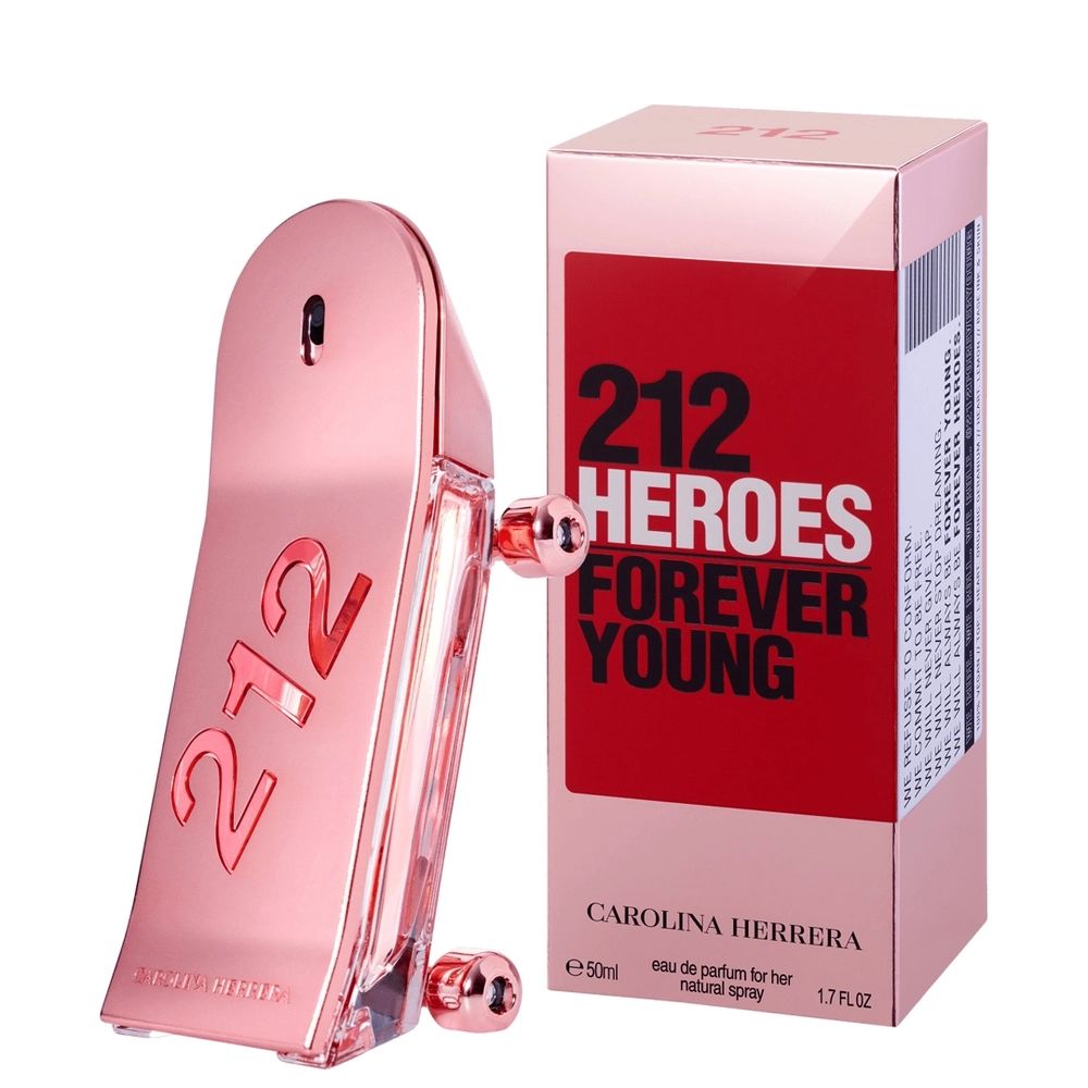212 Heroes Feminino Eau de Parfum 50ml - imagem 2