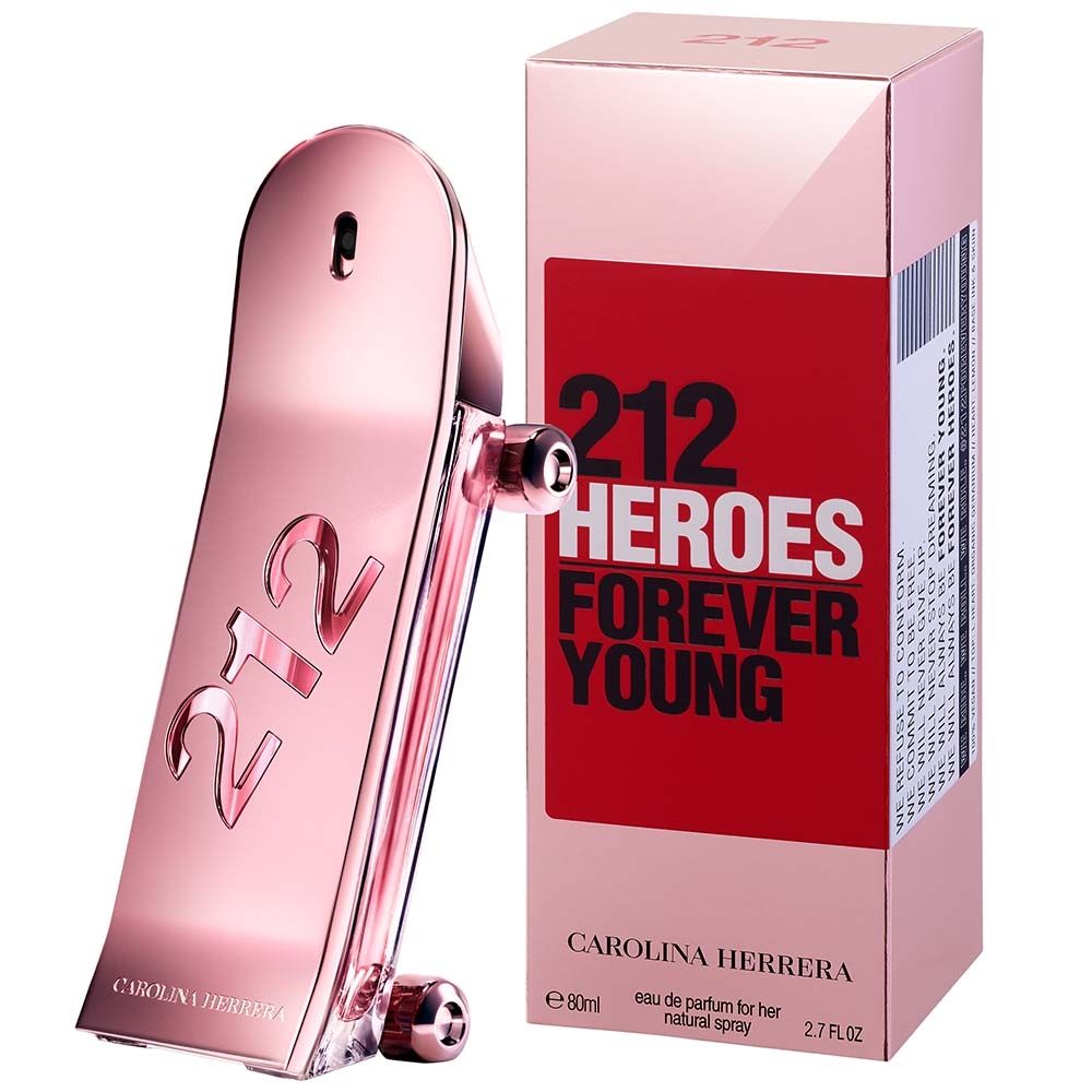 212 Heroes Feminino Eau de Parfum 80ml - imagem 2