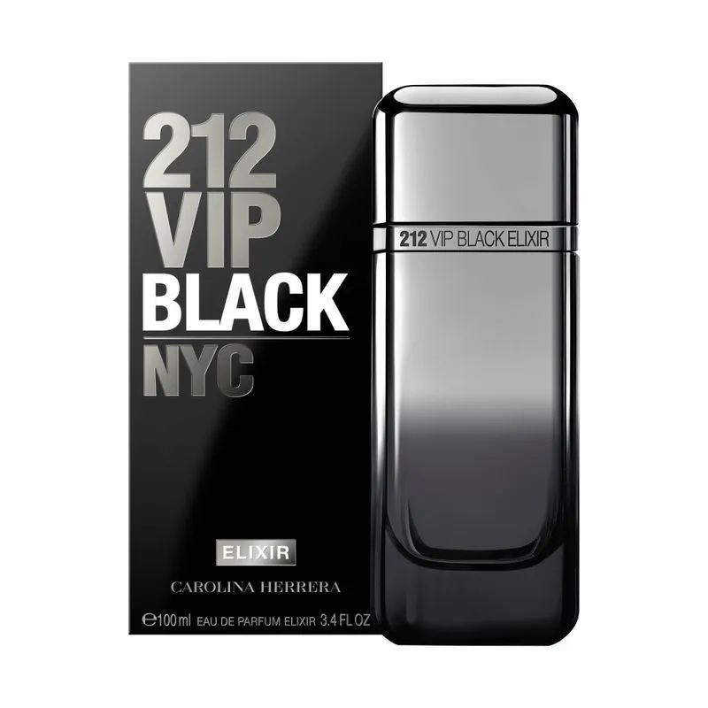 212 Vip Black Elixir Masculino Eau de Parfum 100ml - imagem 2