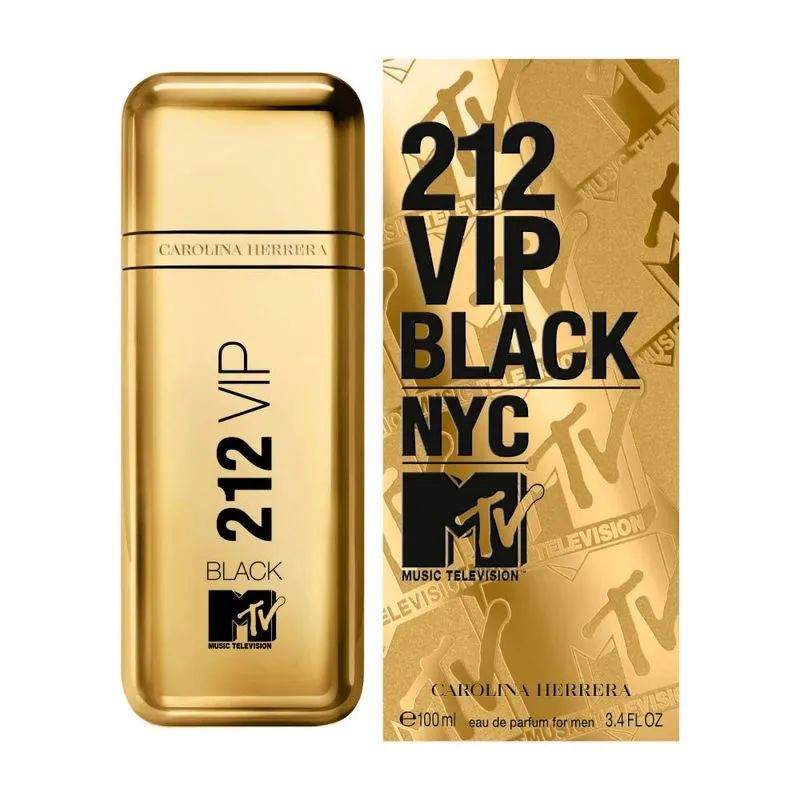 212 Vip Black NYC MTV Masculino Eau de Parfum 100ml - imagem 2
