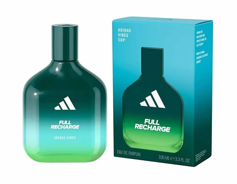 Adidas Vibes Full Recharge Masculino Eau de Parfum 100ml - imagem 2