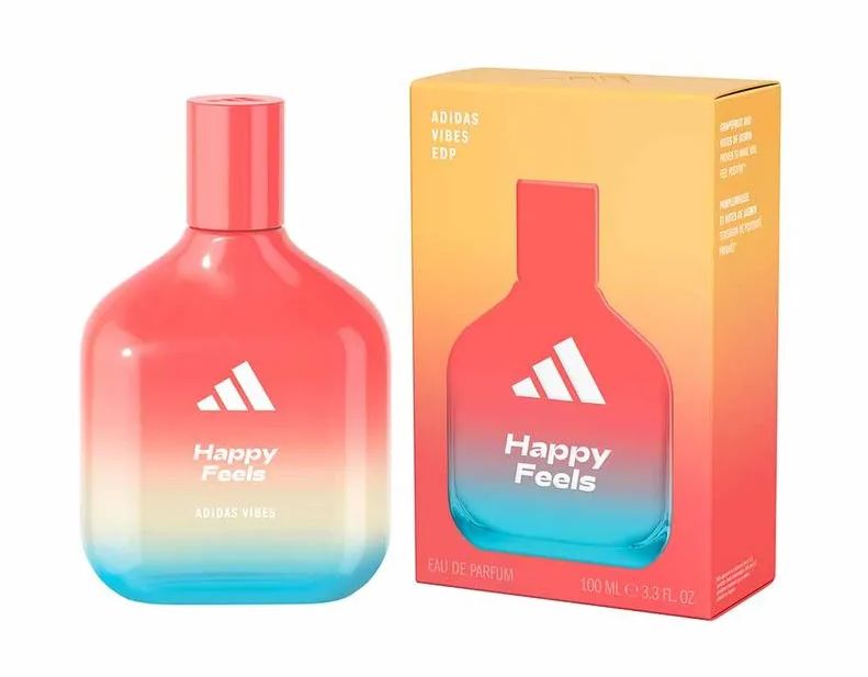 Adidas Vibes Happy Feels Unissex Eau de Parfum 100ml - imagem 2