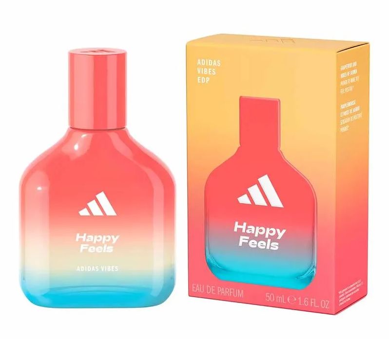 Adidas Vibes Happy Feels Unissex Eau de Parfum 50ml - imagem 2