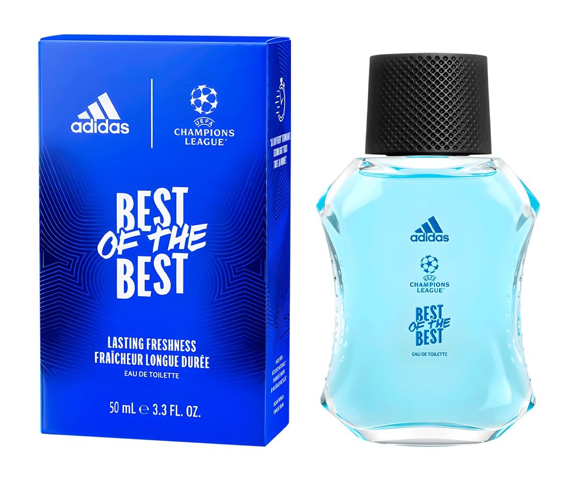 Best of The Best Adidas UEFA Champions Masculino Eau de Toilette 50ml - imagem 2