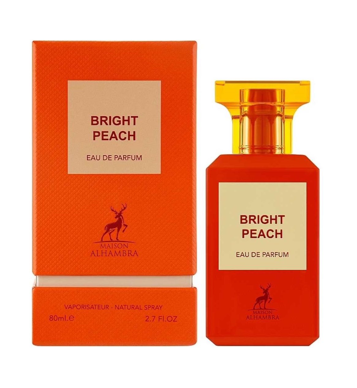 Bright Peach Feminino Eau de Parfum 80ml Maison Alhambra - imagem 2