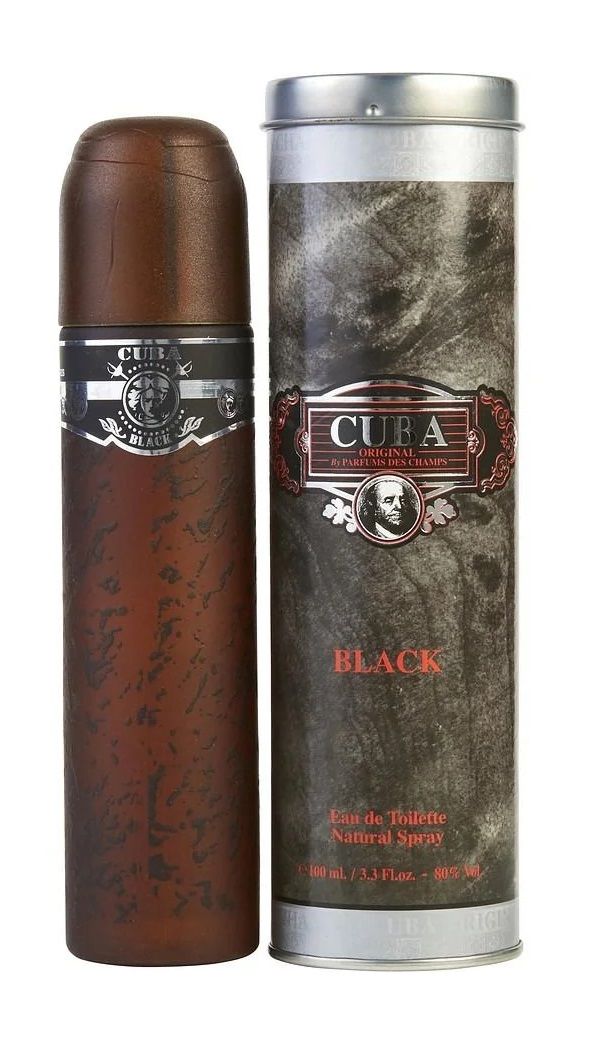 Cuba Black Masculino Eau de Toilette 100ml - imagem 1