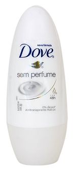 Desodorante Dove Feminino Sem Perfume Rollon 50ml - imagem 1