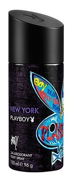 Desodorante Playboy New York Masculino Aerosol 150ml - imagem 1