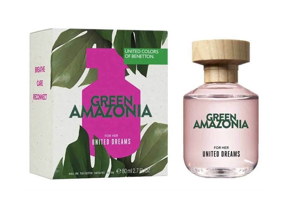 Green Amazonia Benetton Feminino Eau de Toilette 80ml - imagem 2