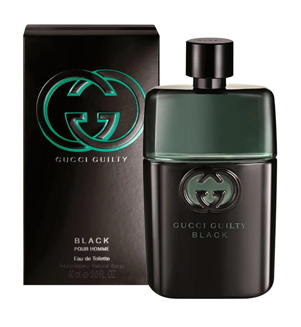Gucci Guilty Black Pour Homme Masculino Eau de Toilette 90ml - imagem 2