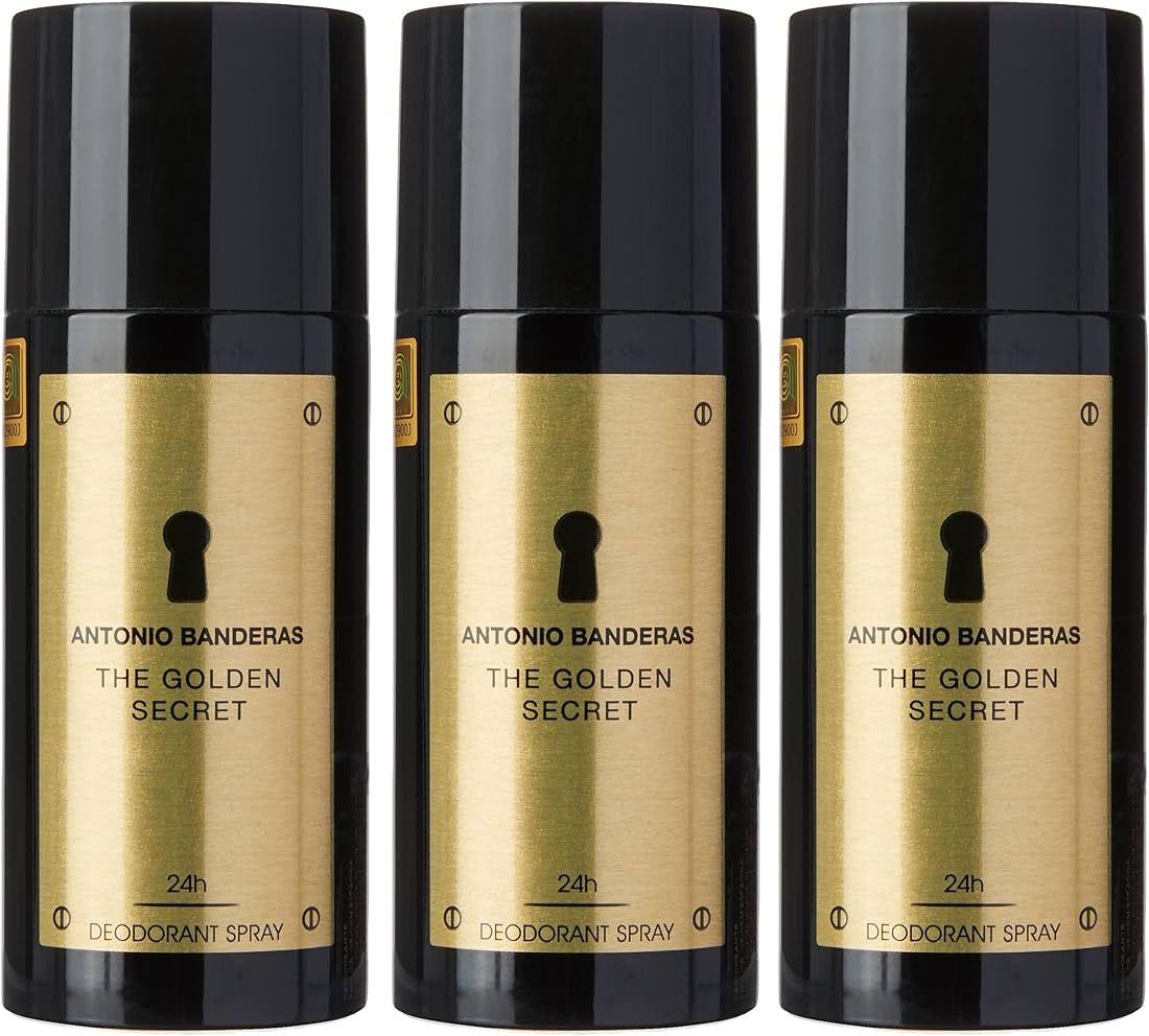 Kit 3 Desodorantes The Golden Secret Masculino 150ml - imagem 1
