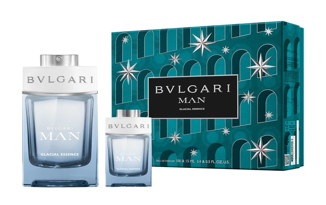 Kit Bvlgari Man Glacial Masculino Eau de Parfum 100ml + 15ml - imagem 1