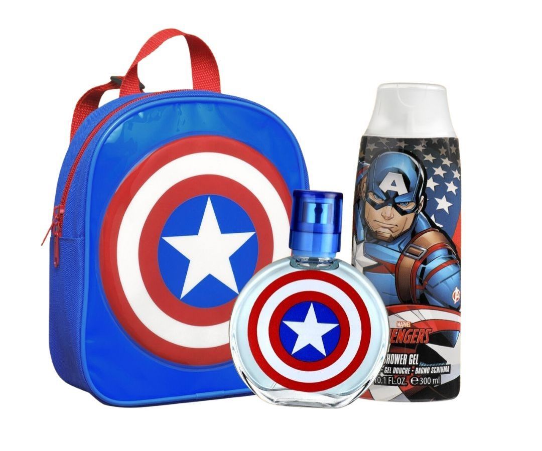 Kit Capitao America Masculino Disney 100ml - imagem 1
