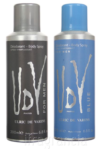 Kit Desodorantes UDV For Men + UDV Blue 200ml - imagem 1