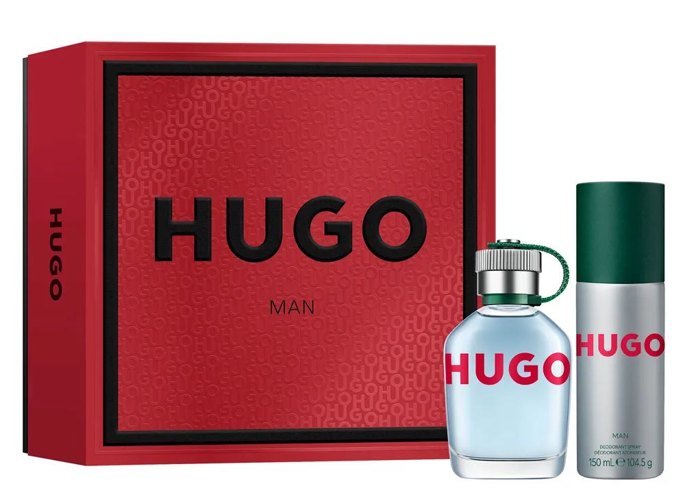 Kit Hugo Masculino Eau de Toilette 75ml + Desodorante 150ml - imagem 1