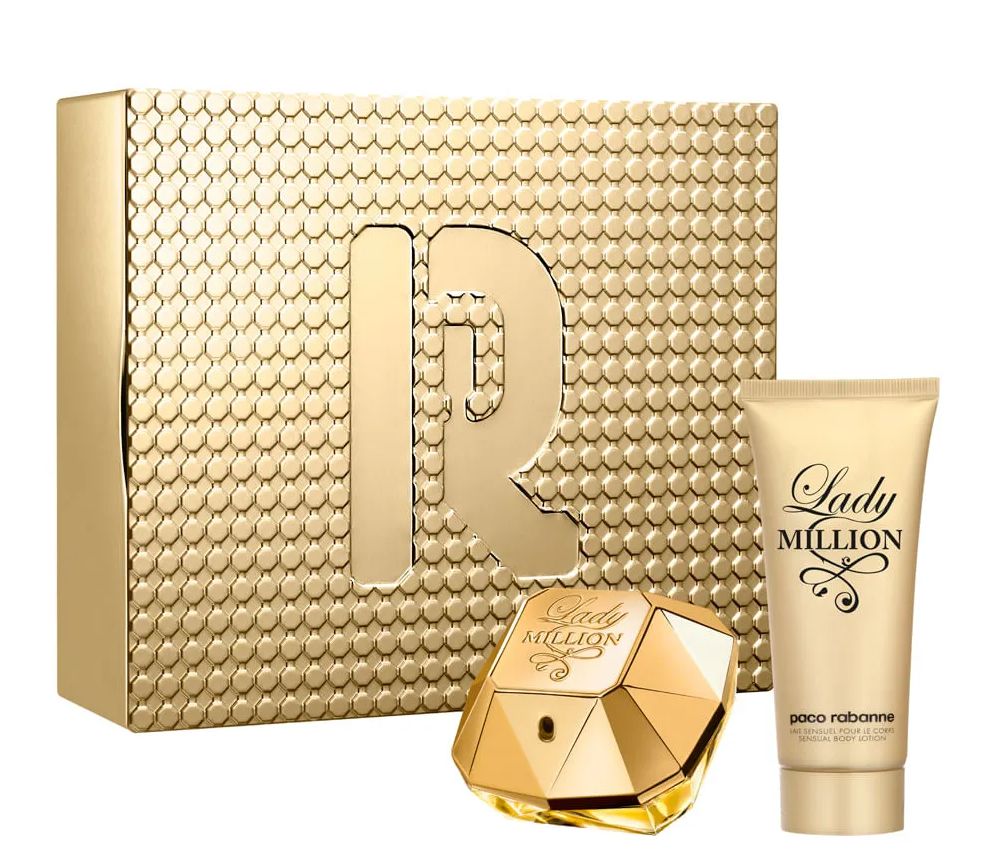 Kit Lady Million Feminino Perfume 80ml + Hidratante - imagem 1