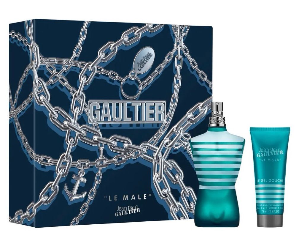 Kit Le Male Jean Paul Masculino Eau de Toilette 125ml + 75ml Gel - imagem 1