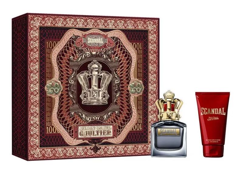 Kit Scandal Pour Homme Masculino Eau de Toilette + Gel de Banho Jean Paul - imagem 1