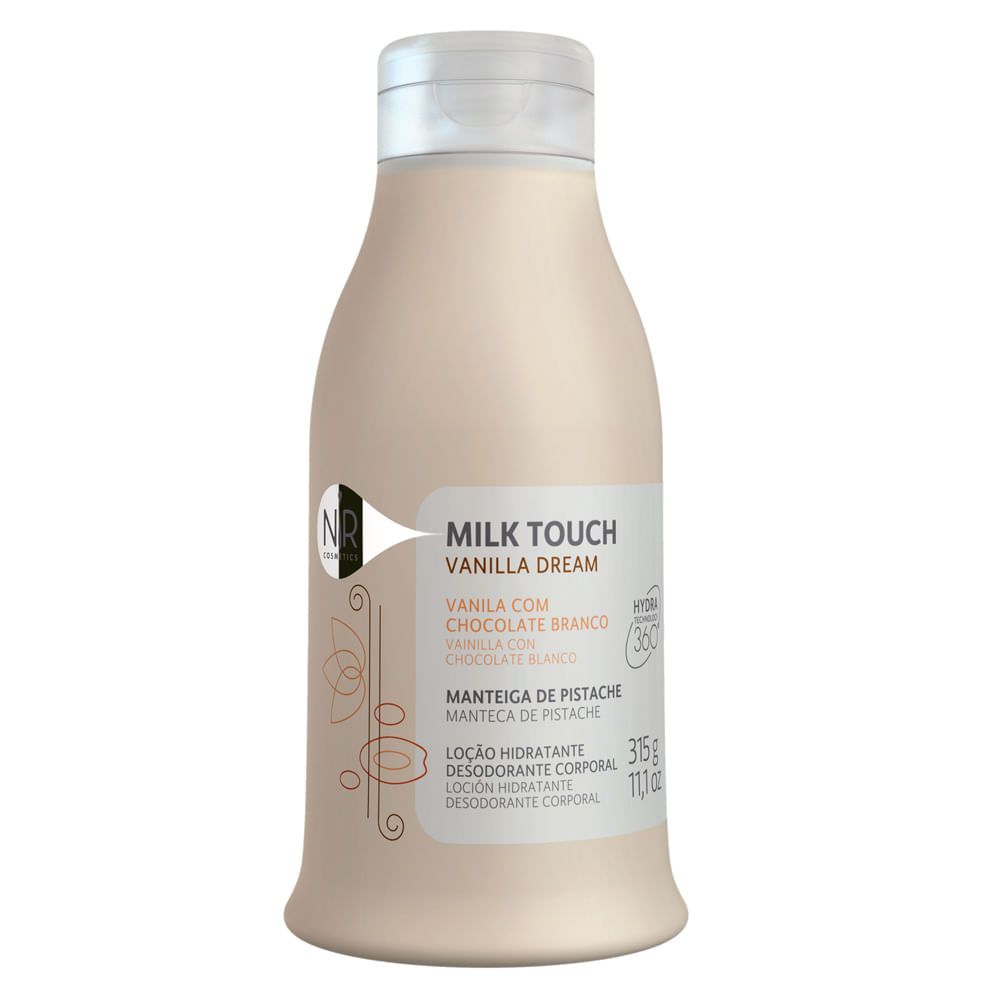 Loção Hidratante Corporal Milk Touch Vanilla Dream  315g - imagem 1