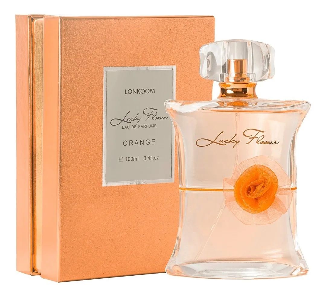 Lucky Flower Orange Lonkoom Feminino Eau de Parfum 100ml - imagem 1