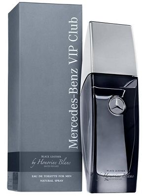 Mercedes Benz Vip Club Black Leather for Men Masculino Eau de Toilette 50ml - imagem 2