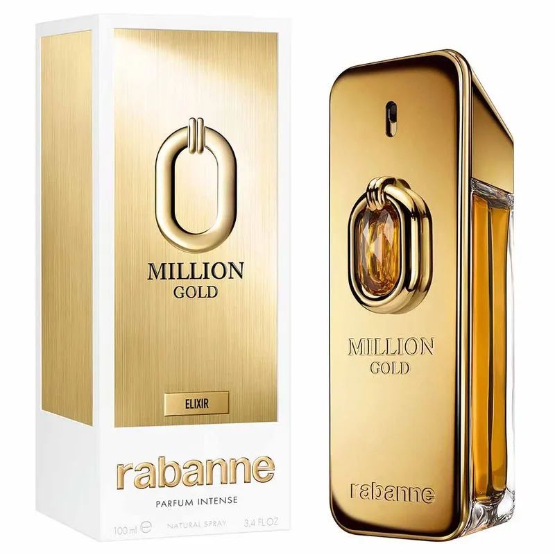 Million GOLD Elixir Masculino Parfum Intense 100ml - imagem 2