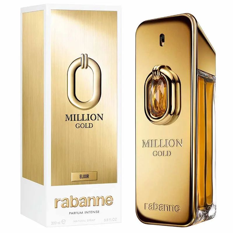 Million GOLD Elixir Masculino Parfum Intense 200ml - imagem 2