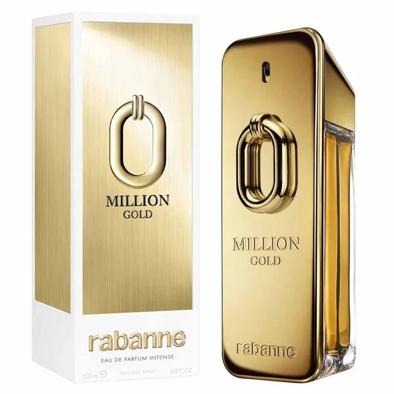 Million Gold Intense Masculino Eau de Parfum 200ml - imagem 2