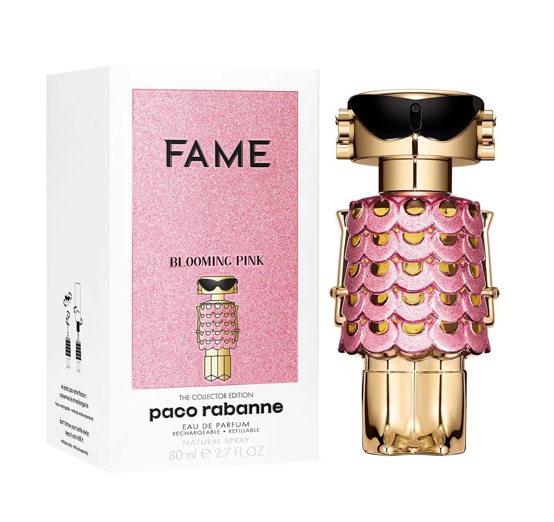 Paco Rabanne Fame Blooming Pink Feminino Eau de Parfum 80ml - imagem 2
