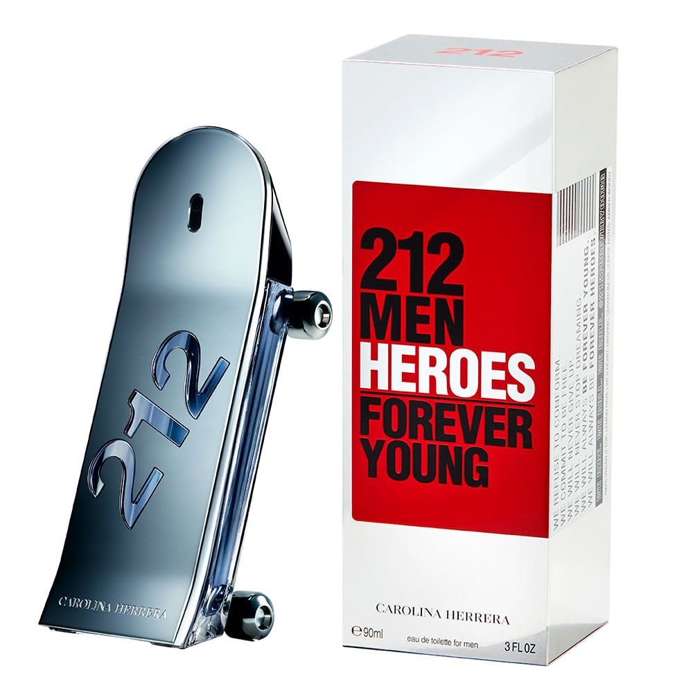 Perfume 212 Heroes 90ml - imagem 2