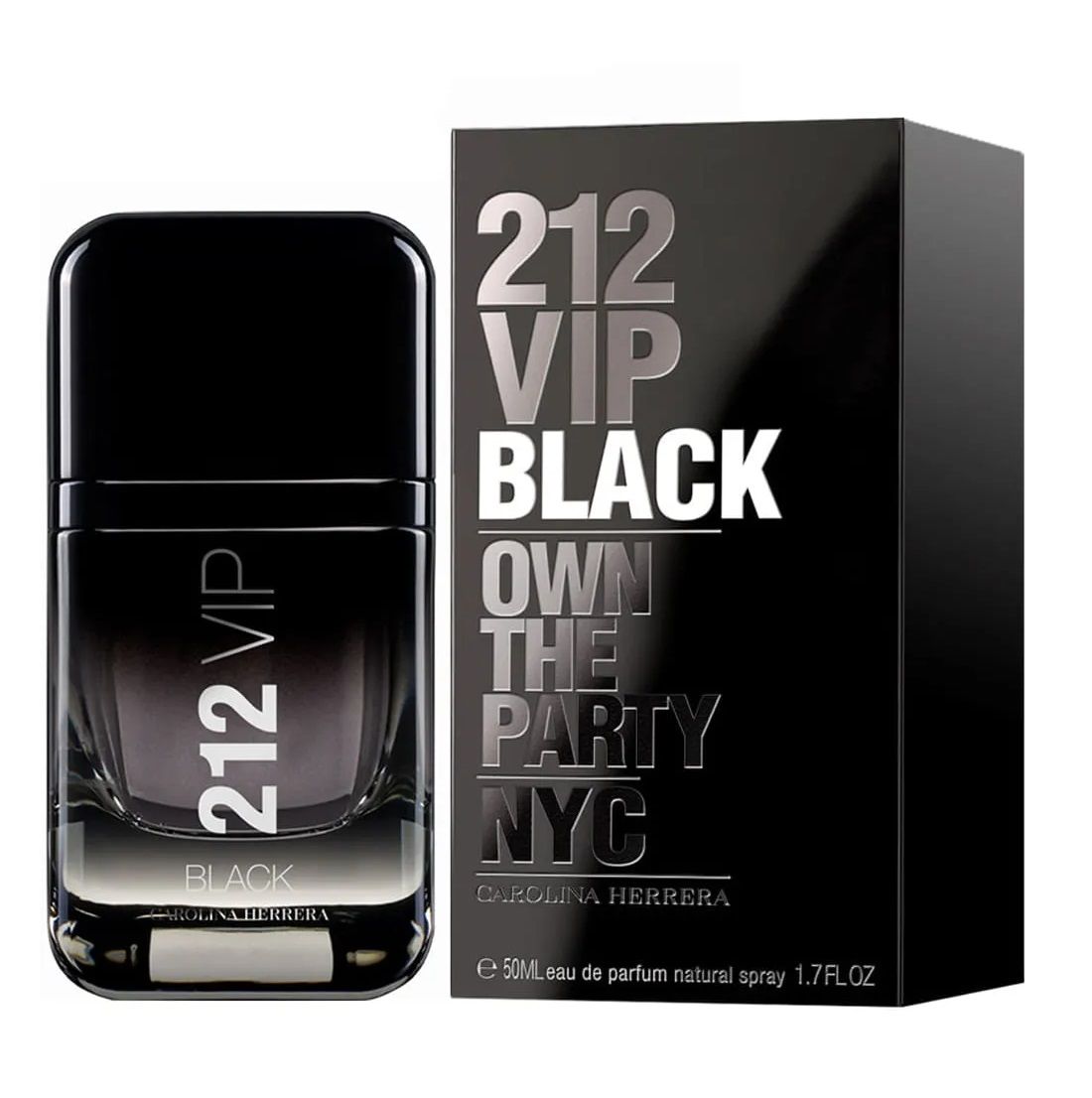Perfume 212 Vip Men Black 50ml - imagem 2