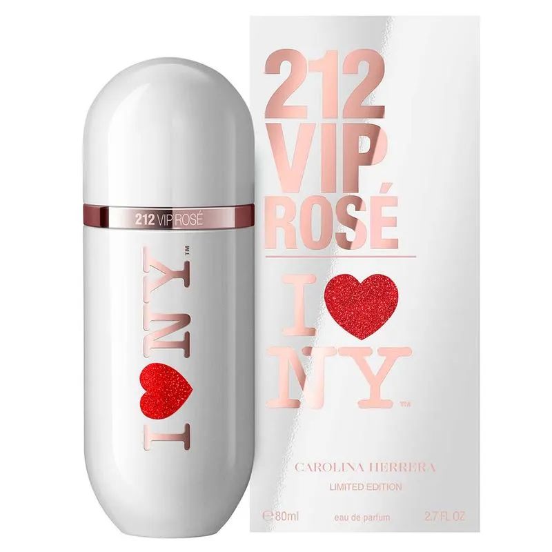 Perfume 212 Vip Rose I Love Ny Limited Edition 80ml - imagem 2
