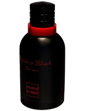Perfume Black Is Black Paris Elysess  - imagem 1