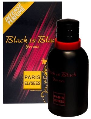 Perfume Black Is Black Paris Elysess  - imagem 2
