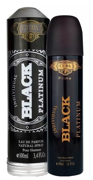 Perfume Cuba Black Platinum 100ml - imagem 1