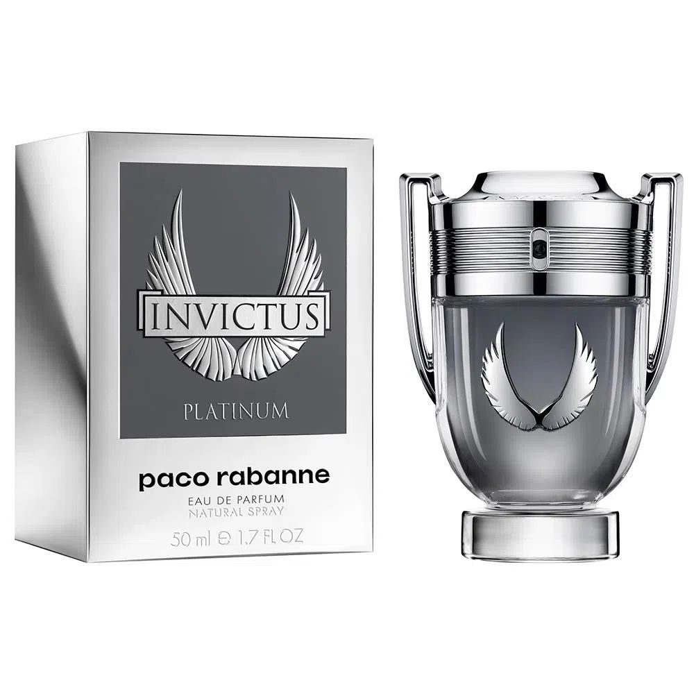 Perfume Invictus Platinum 50ml - imagem 2