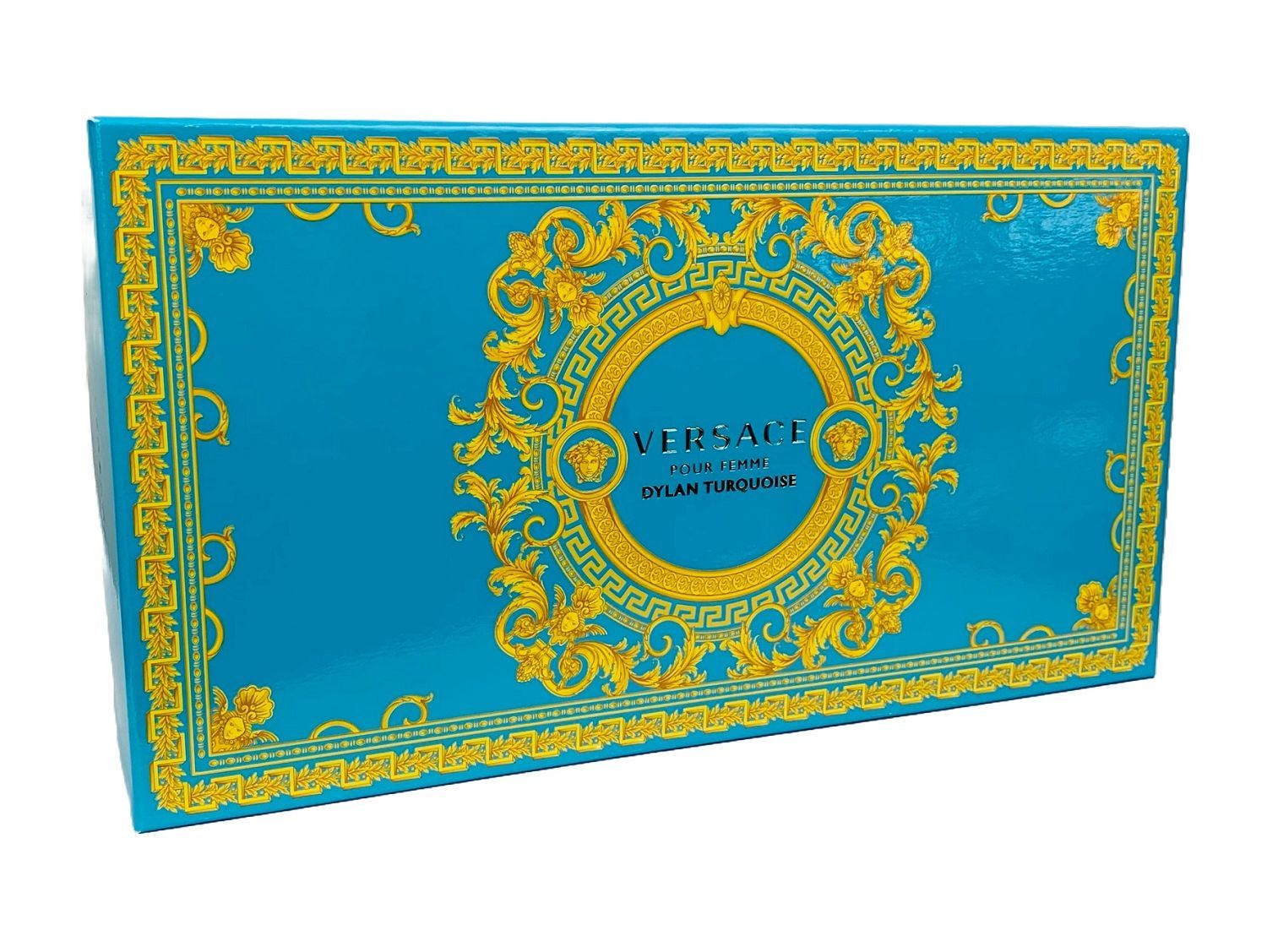 Perfume Kit Versace Dylan Blue Turquoise 100ml - imagem 3