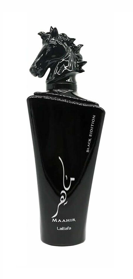 Perfume Lattafa Maahir Black 100ml - imagem 1