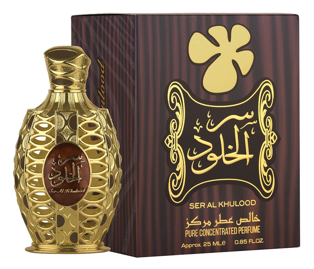 Perfume Lattafa Ser Al Khulood Pure Concentrated 25ml - imagem 2