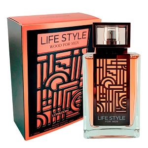 Perfume Life Style Wood For Men Lonkoom 100ml - imagem 2