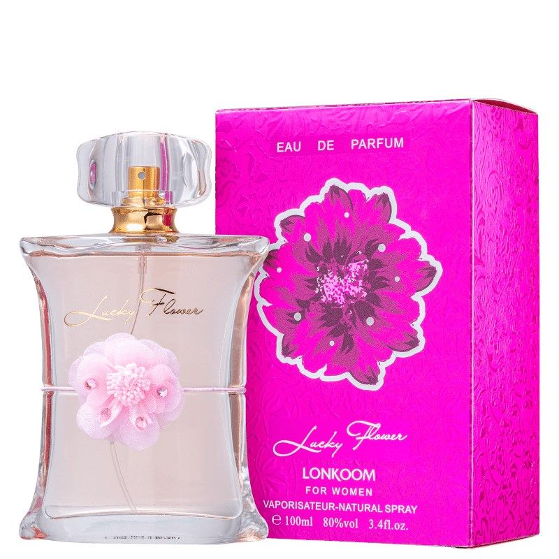 Perfume Lucky Flower Lonkoom 100ml - imagem 2