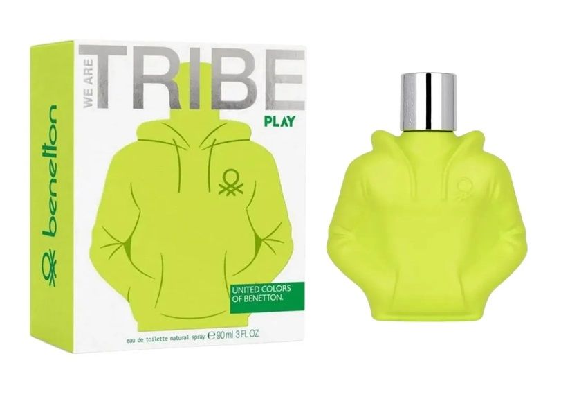 Tribe Play Benetton Unissex Eau de Toilette 90ml - imagem 2