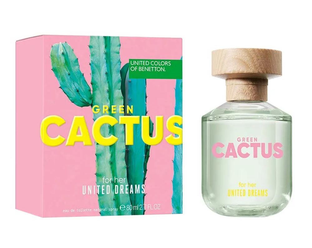 United Dreams Green Cactus For Her Feminino Eau de Toilette 80ml - imagem 2