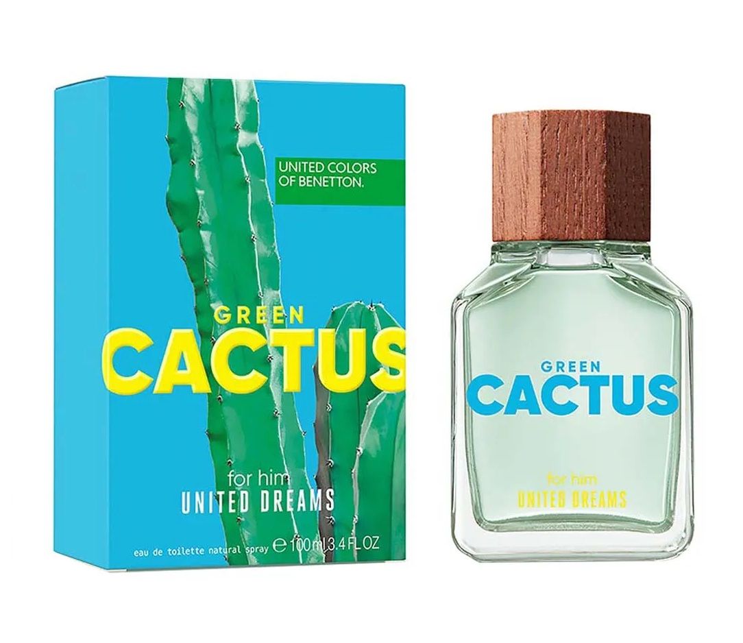 United Dreams Green Cactus For Him Masculino Eau de Toilette 100ml - imagem 2