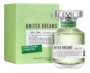 United Dreams Live Free Benetton 80ml - imagem 2