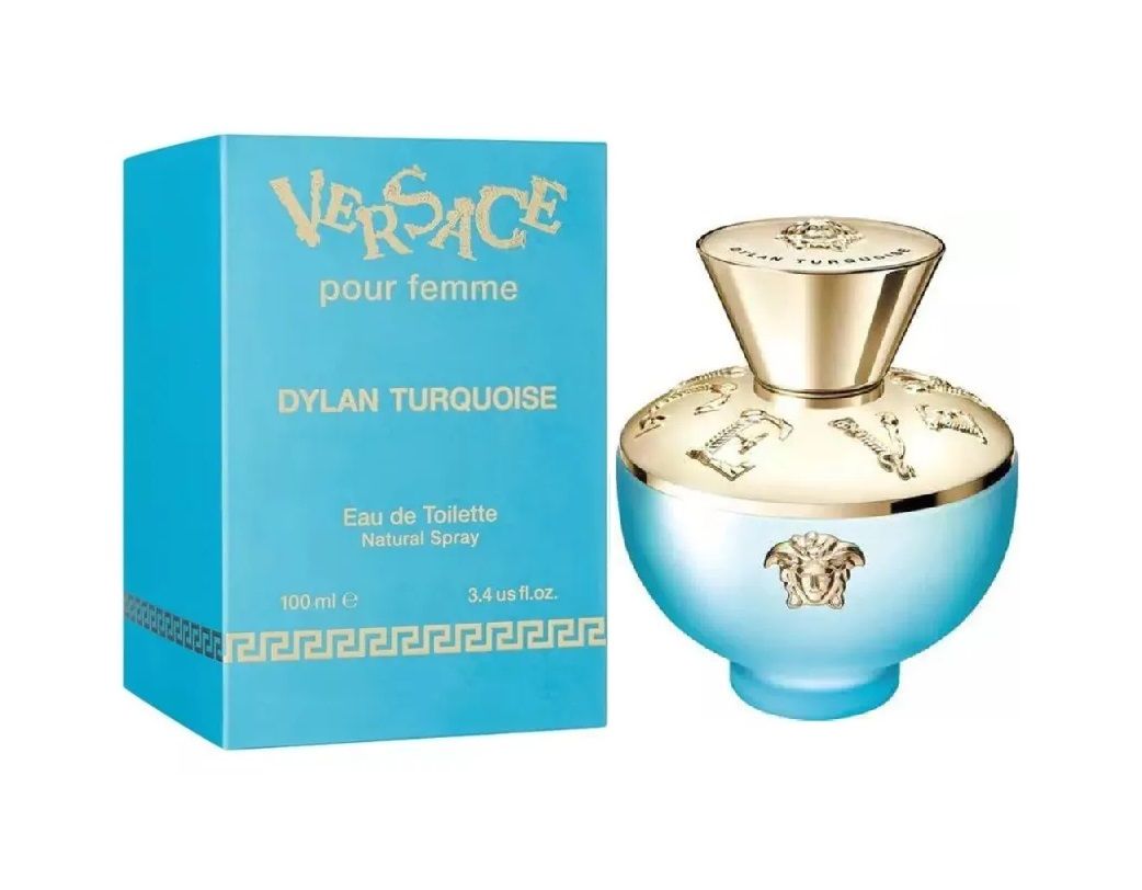 Versace Dylan Turquoise Pour Femme Feminino Eau de Toilette 100ml - imagem 2