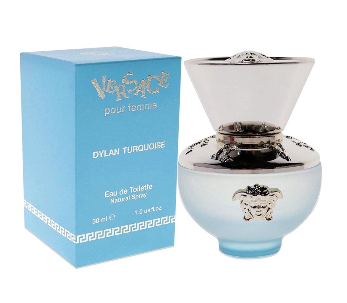 Versace Dylan Turquoise Pour Femme Feminino Eau de Toilette 30ml - imagem 2