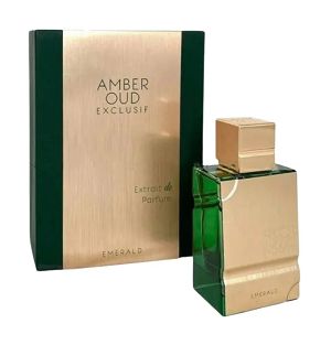 Al Haramain Exclusif Amber Oud Emerald Masculino Eau de Parfum 