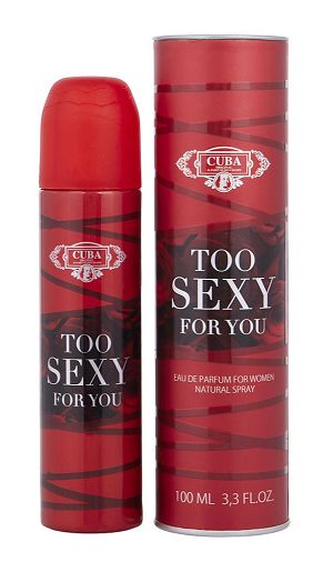 Cuba Too Sexy For You 100ml - Perfume Feminino - Eau De Parfum