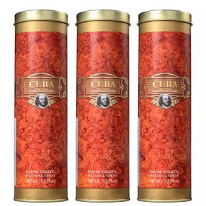 Kit 3 Cuba Gold 100ml - Perfume Masculino - Eau De Toilette